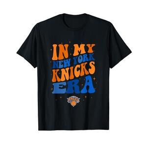 Nba In My New York Knicks Era Retro Wave  T-Shirt